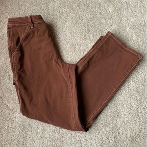 SO Women's Chocolate Brown Straight Leg Pants